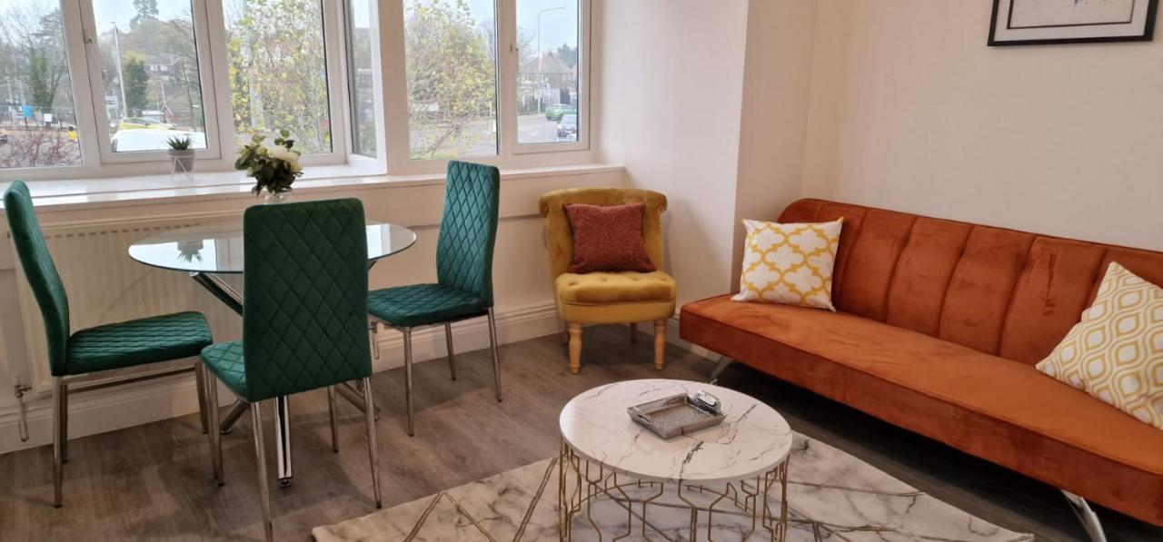 1 Bedroom Apartment - Flitwick - Contractor Friendly - Tourist Ready - Full Kitchen - Wifi - Smart Tv - Sofa Bed - Free Parking - Ideal For Short Or Long Stays Dış mekan fotoğraf